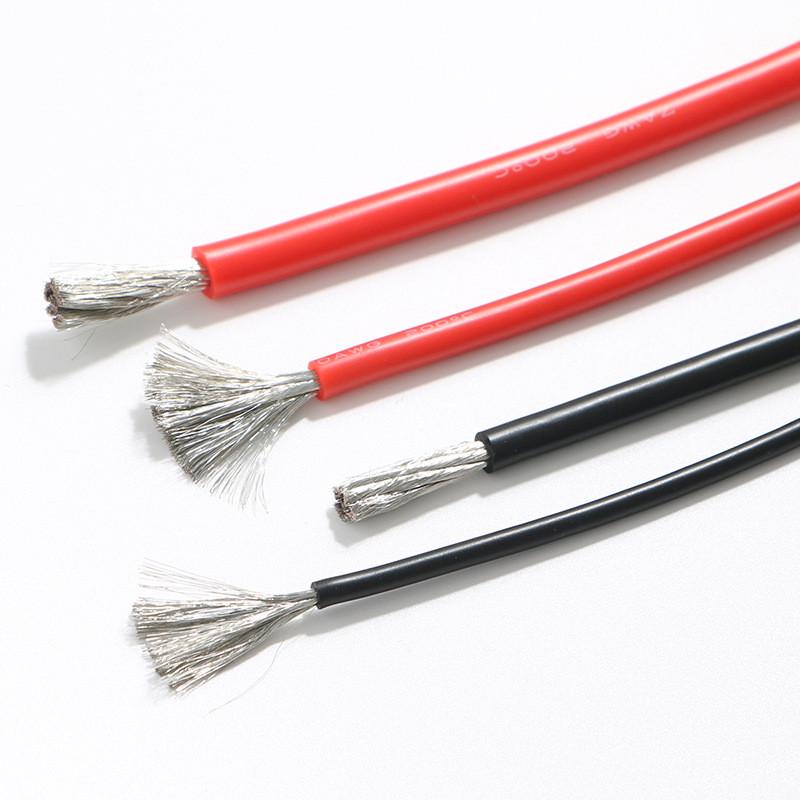 胜传感上海1.0平方特软硅胶线17awg高温电子线温度牌引出连接线