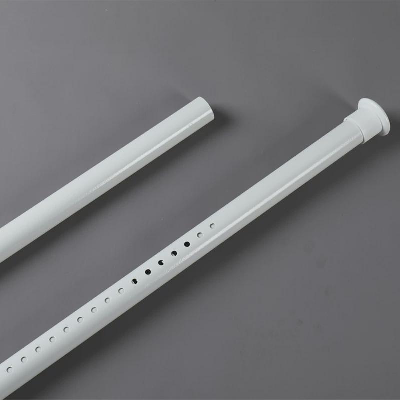 9WOR免打孔伸缩杆窗帘杆卧室免钉安装晾衣杆卫生间晾衣架收缩窗帘