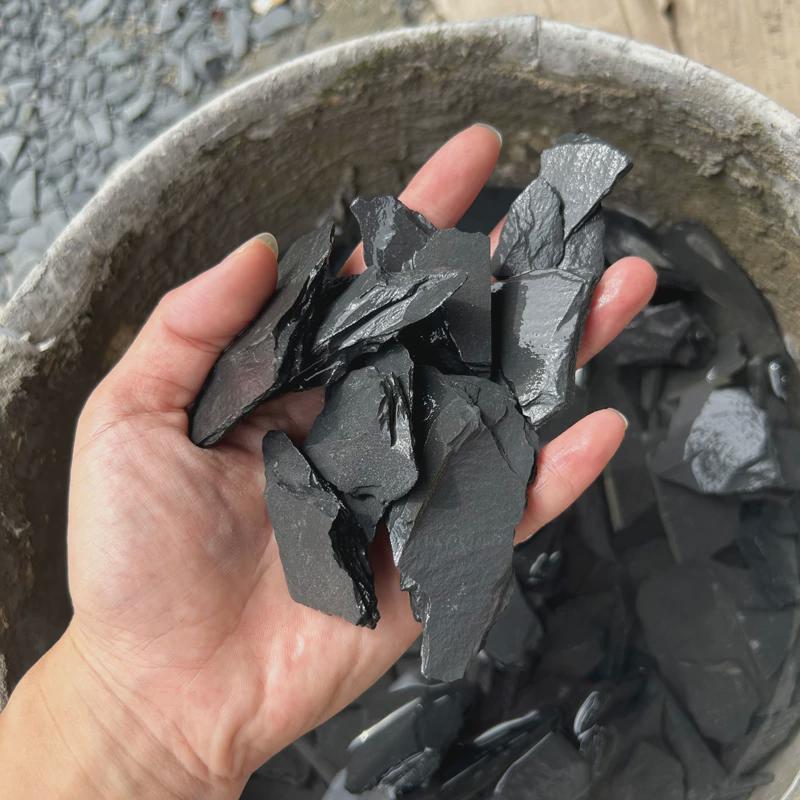 鱼缸造景片石溪流石晒台乌龟缸岩片云片石页岩岩片假山石微景观