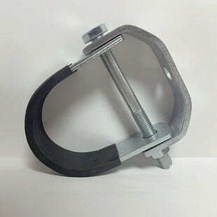 抗震支架管卡镀锌u型配件p型管卡管道连接管夹抱箍重型o型管束