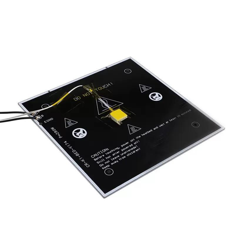 3d打印机平台想k1/k1c铝基板热床创套件235*235mm快速加热打印板