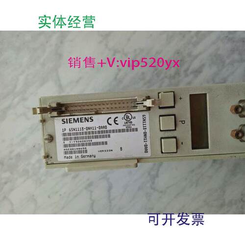 现货供应西门子伺服驱动轴卡6SN1118-0NH11-0AA0，实物拍摄图片