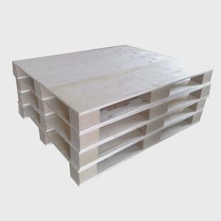 免熏蒸木托盘叉车垫板仓库实木托盘四面进叉木卡板物流木托盘底座