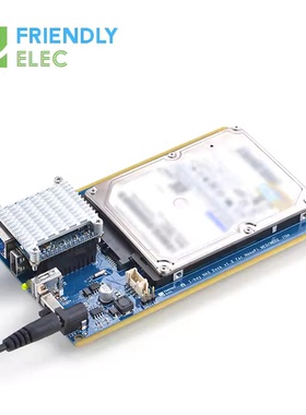 友善NAS网络存储服务器,硬盘,1-bay NAS Kit for NanoPi NEO NEO2