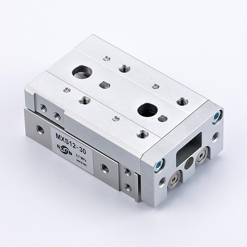 气动滑台气缸导轨mxs25*10x20*30x40x50双鑫气动厂家直销