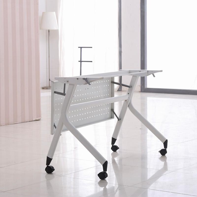 佛山厂家简易折叠培训桌台架办公桌学校支架辅导培训桌架金属桌腿