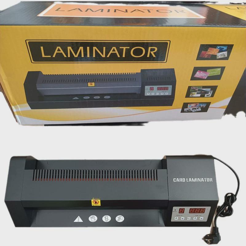 焕达330T9档调速过塑机图文广告快速塑封机菜单铜板纸过胶机粗辊