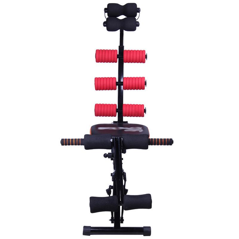 收腹机懒人健腹机六合一仰卧起坐健腹挺腰器家用健身器材