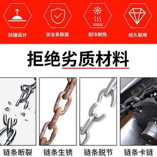 304不锈钢手拉小车葫芦配件工字滑车1吨2T防腐防锈单轨小车