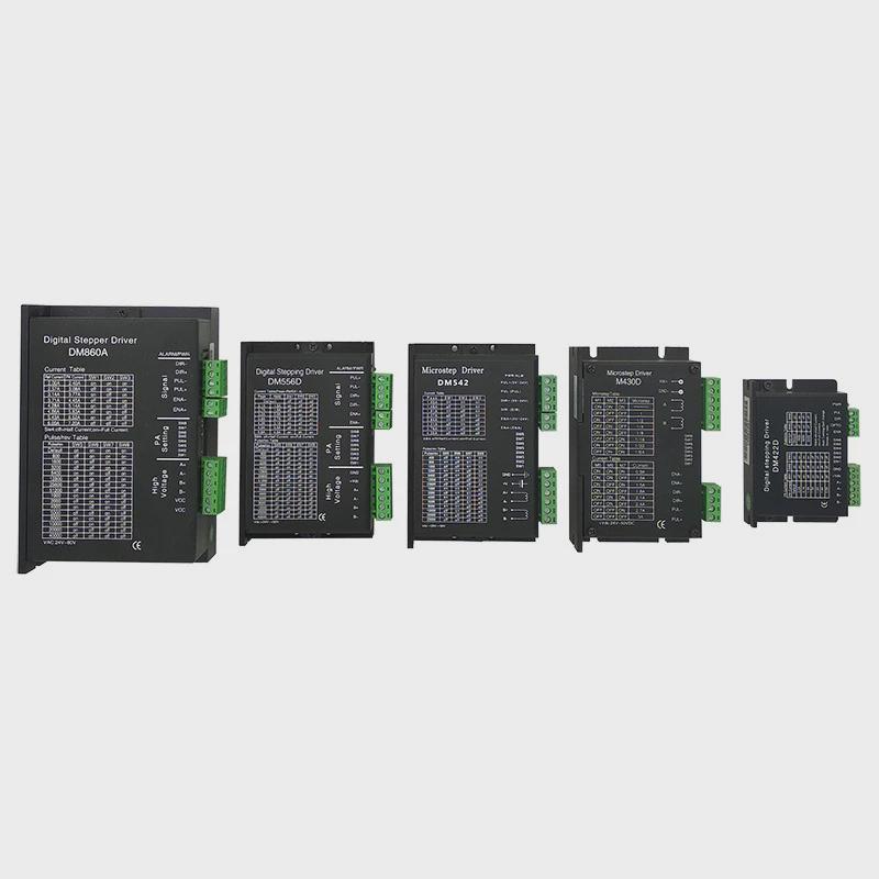 jss金三士两相开环调速驱动器数字式驱动器dm556d细分程序可设置