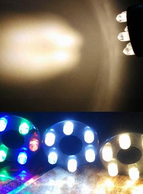 石头喷泉6LED灯 AC12V 彩色灯 假山树脂工艺品流水喷泉灯摆件