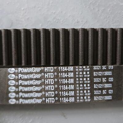 盖茨保橡胶带htd5m8m14mhtd20m圆弧齿同步带同步带力强同步带