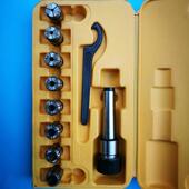 厂家供应套装 铣夹头铣床铣铣q24 40铣夹头弹簧钢夹头夹头