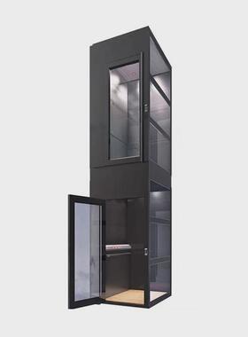 别墅电梯二三层阁楼复式小型室内家庭曳四五层专用引式家用电梯