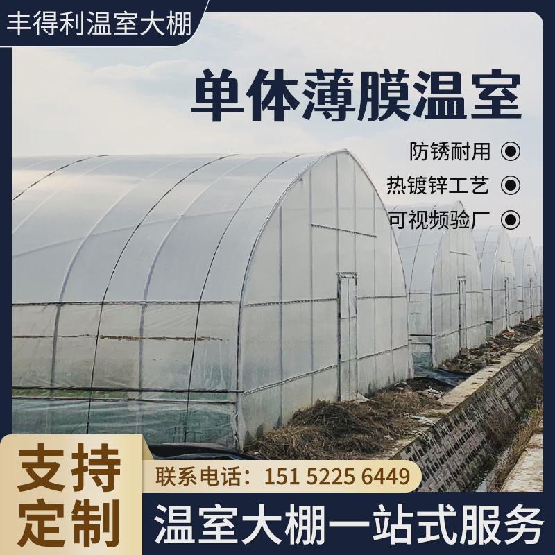 温室大棚骨架钢管养种植家用全套猪鸡舍简易蔬菜单体大棚厂家直销
