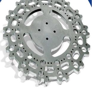 不锈钢中厚板激光切割加工方改圆异型零件冲孔配件直角固定弯接