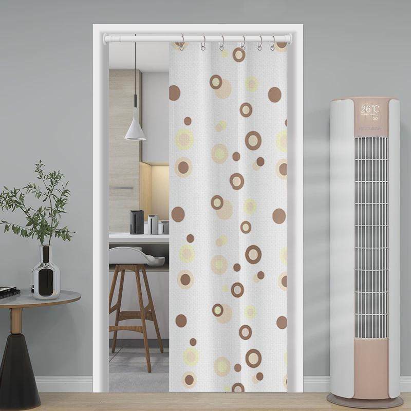 门连子帘透明厨房专用防油可移动隔断塑胶门帘pvc软门帘高级感