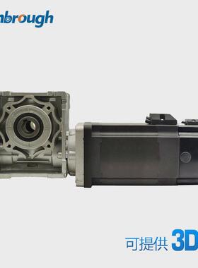 86蜗轮减速刹车无刷电机ac220v785w3000rpm减速比5-100