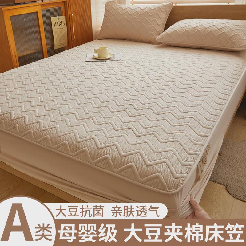 新款夹棉床笠全包单件加厚防滑床罩罩席梦思床垫保护罩防尘套