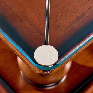 钢化玻璃可定台面圆桌面可定长方形餐桌书桌玻璃茶几桌布桌垫新款