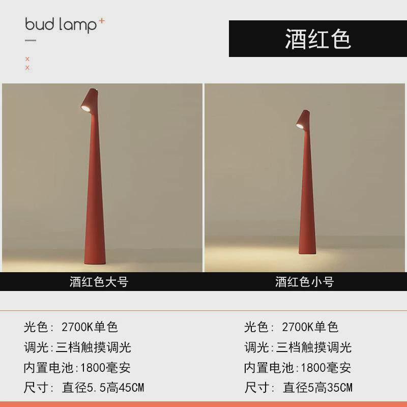 跨境设计师台灯充电桌灯孤勇者高富帅造型极简装饰卧室氛围小夜灯