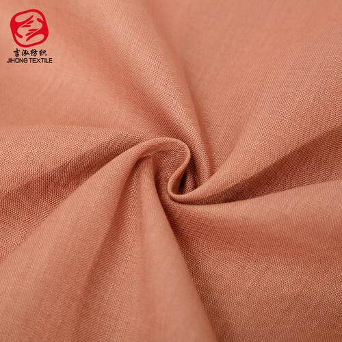 14*14纯亚麻面料素色麻布linen亚麻服装茶服汉背景布棉麻布料批发