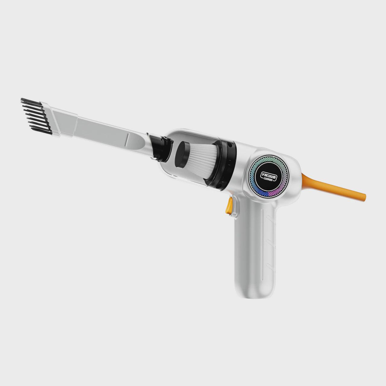 q18吸尘车用无线充电汽车家用手持大功率吸力干湿两用车载吸尘器