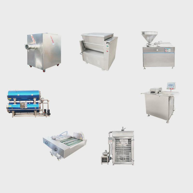 加工自动灌肠机肉块肠卧式制肠机风味肠生产线成套商用设备