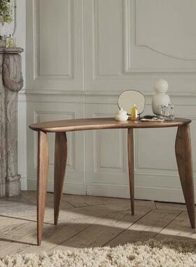 idao家具工厂胡桃木实木办公桌实木茶几简约北美黑胡桃木客厅餐桌