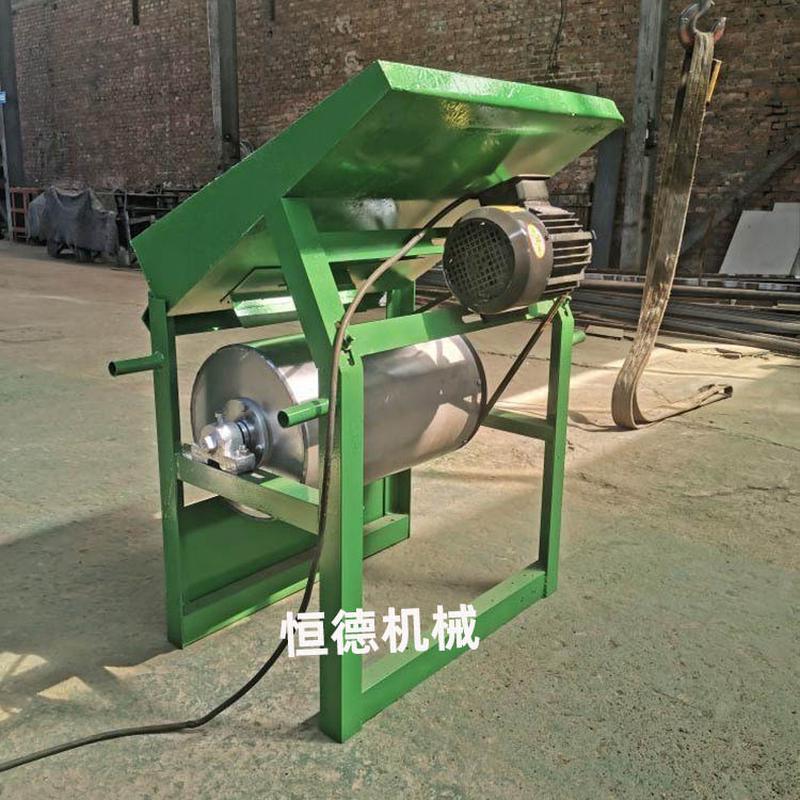 磁选机强磁铝销铁削铜屑吸铁机滚筒式小型磁选机分离铝屑铜除铁米