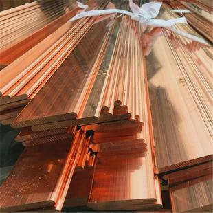 紫铜排定制TMY120*10接地红铜板条软态紫铜卷排导电镀锡铜排打孔