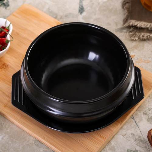 石锅饭店专用韩国石锅拌饭蒸鸡蛋羹韩式大酱汤参鸡汤专用石锅2345