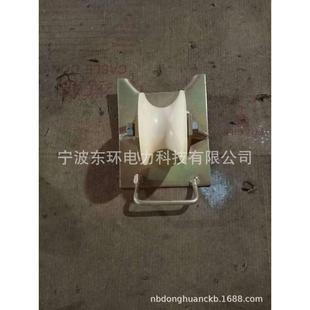 井口电缆保护滑车 尼龙放线滑轮滑车坑口三联地缆电缆滑车多轮式