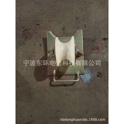 尼龙滑轮地缆滑车坑口三联放线电缆滑车多轮式井口电缆保护滑车