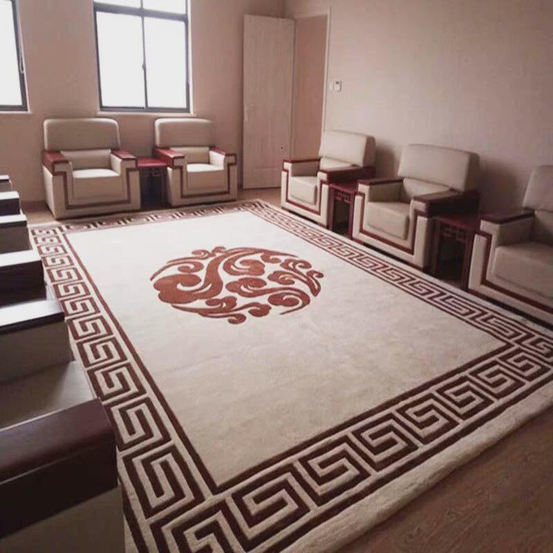 i9at会客厅整卷屋羊毛地毯宾馆酒店办公会议室接待满铺商用整定