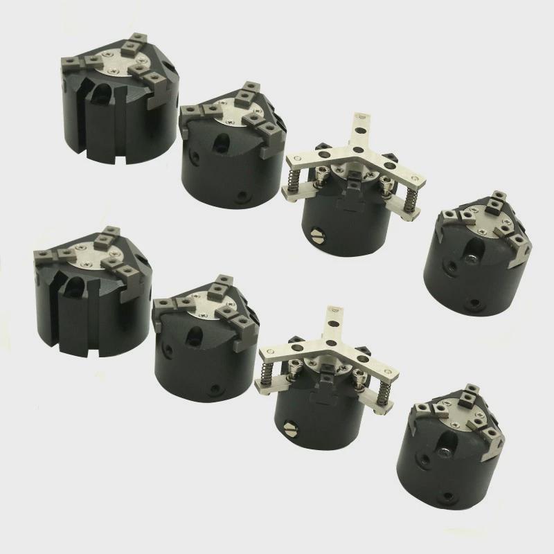 气立可型手指卡盘夹三爪气动气缸hdq3/2/4-/25/32/50/63/80/100-p