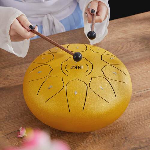 zani空灵鼓12寸无忧鼓13音钢舌鼓6寸8音空靈鼓儿童手碟鼓打击乐器
