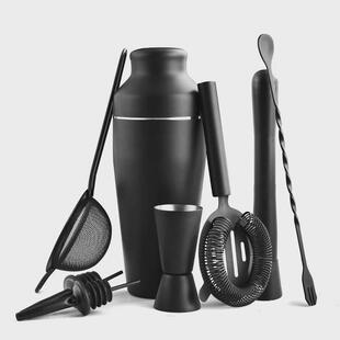 雪克杯鸡尾酒调酒器雪克壶套装酒吧工具不锈钢热销调酒杯全套