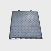 球墨铸铁检查井盖铸铁沟盖板700 700电力方方形铸铁井盖厂家批