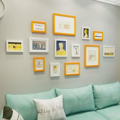 相框挂墙13装饰照片墙免打孔现代简约客厅卧室餐厅背景墙组合框框