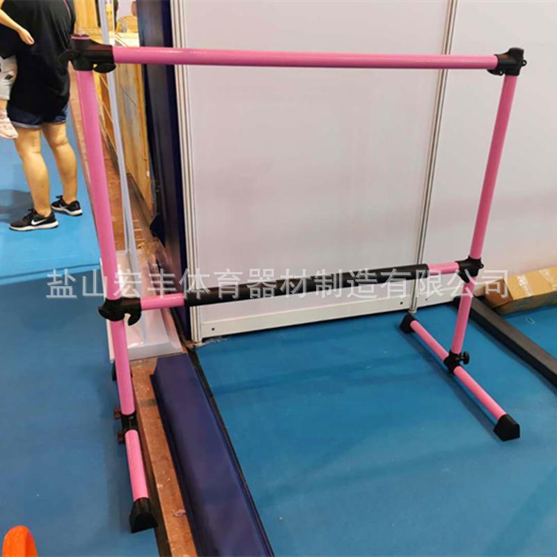 工厂直销移动式舞蹈把杆儿童家用家用舞蹈压腿架舞蹈室双层把杆