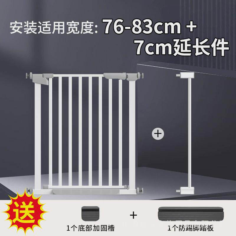 宠物门栏门狗楼梯口护栏狗宠物门栅栏宠物栅栏门免打孔室内狗围栏