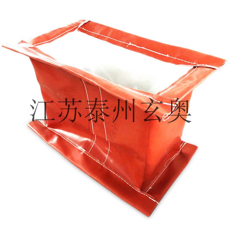 泰州玄奥风机软连接高温硅胶软安装硅钛软连接按需制作接方便