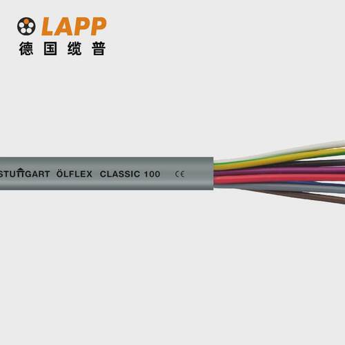 耐油普电缆lappÖlflex®classic100300/500v缆rvv控制信号线