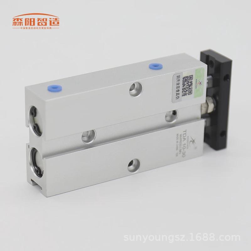森阳小型迷你气动双轴双杆双气缸tda10-30