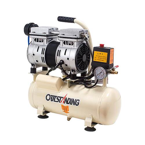 奥突斯ots-550-8l小型无油静音空气压缩机220v空压机便携打气泵