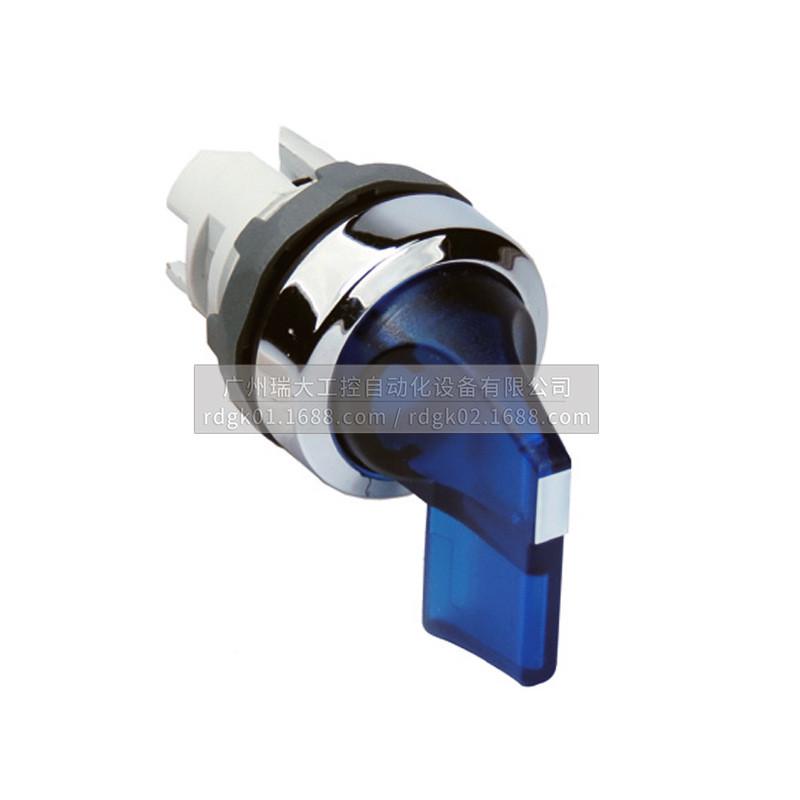 ABB M2SS二位置选择开关操作头部（带灯型）M2SS4-11R;10105125