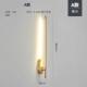 壁灯室内极简线条灯北欧简约床头酒店卧室灯一字灯镜前灯长条壁灯