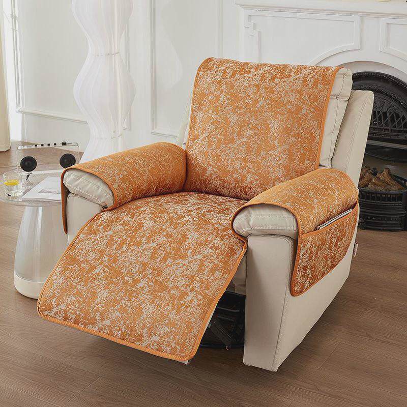 套专用沙发套雪尼尔四季通用高档防滑沙发垫头等舱单人垫芝华士罩