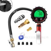 数显轮胎充气表大屏显示0.1PSI精测压表打气表可放气轮胎快充带灯